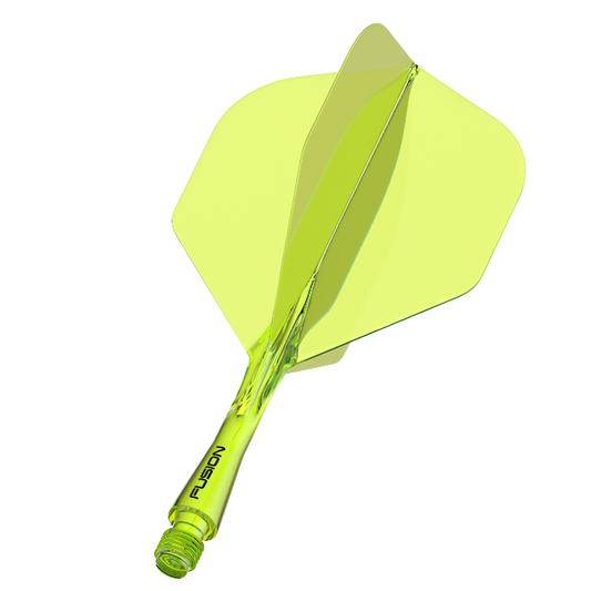 WINMAU FUSION NO.2 INTEGRATED FLIGHT SYSTEM - YELLOW