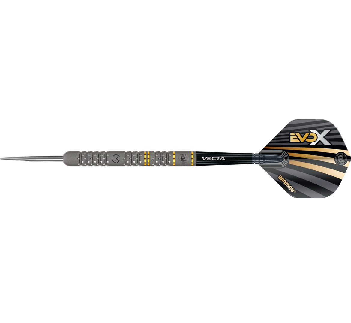 WINMAU MVG EVO X 22.5G 90% STEEL TIP DARTS