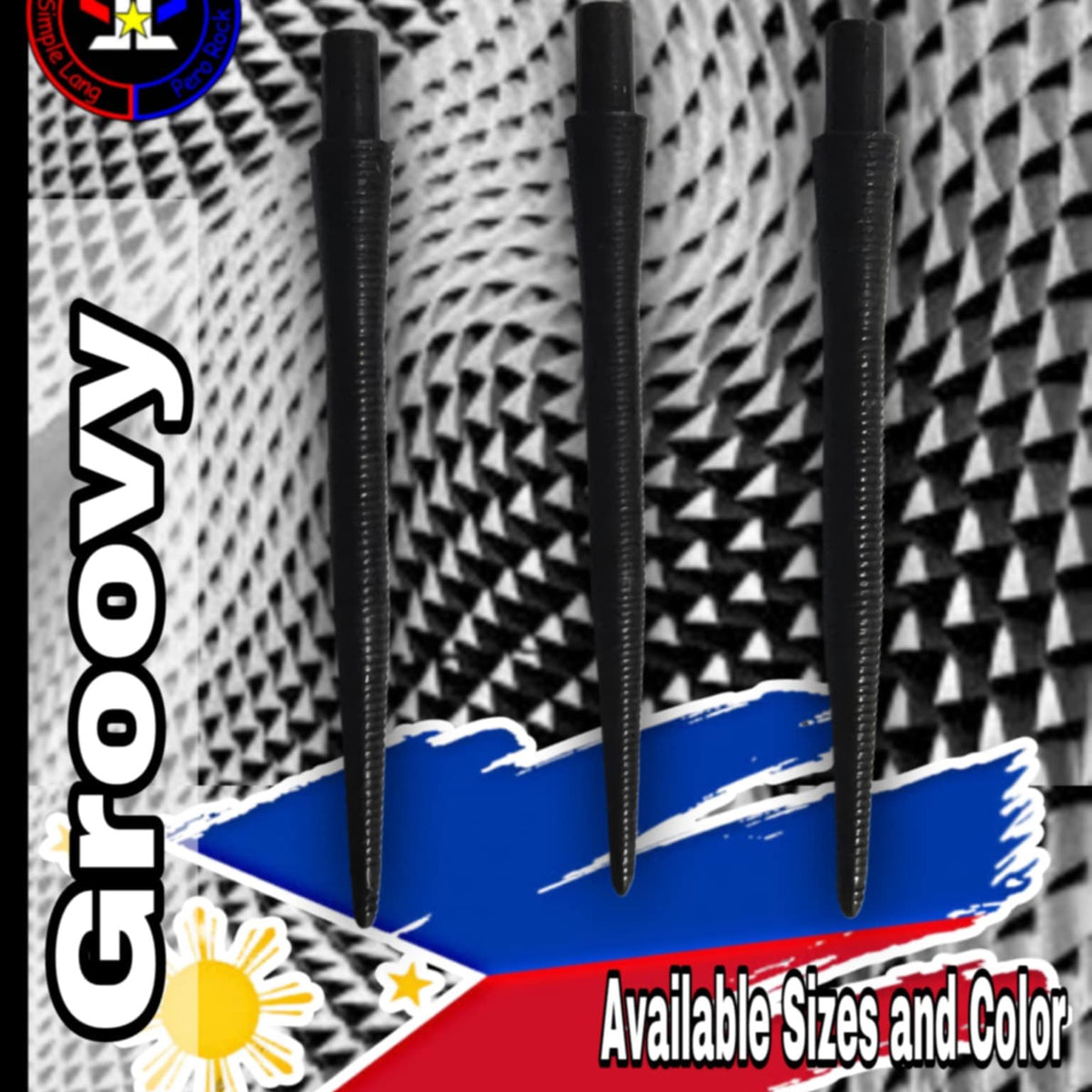 YAOYEAH GROOVY STEEL TIP DART POINTS