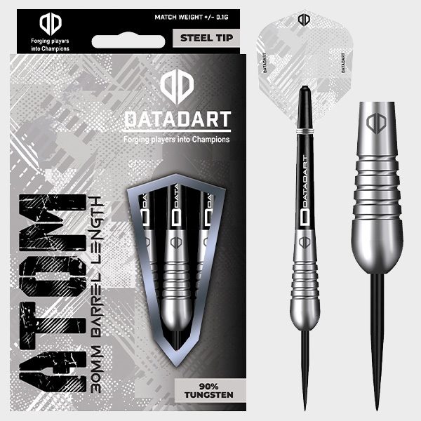 DATADART ATOM 90% TUNGSTEN STEEL TIP DARTS