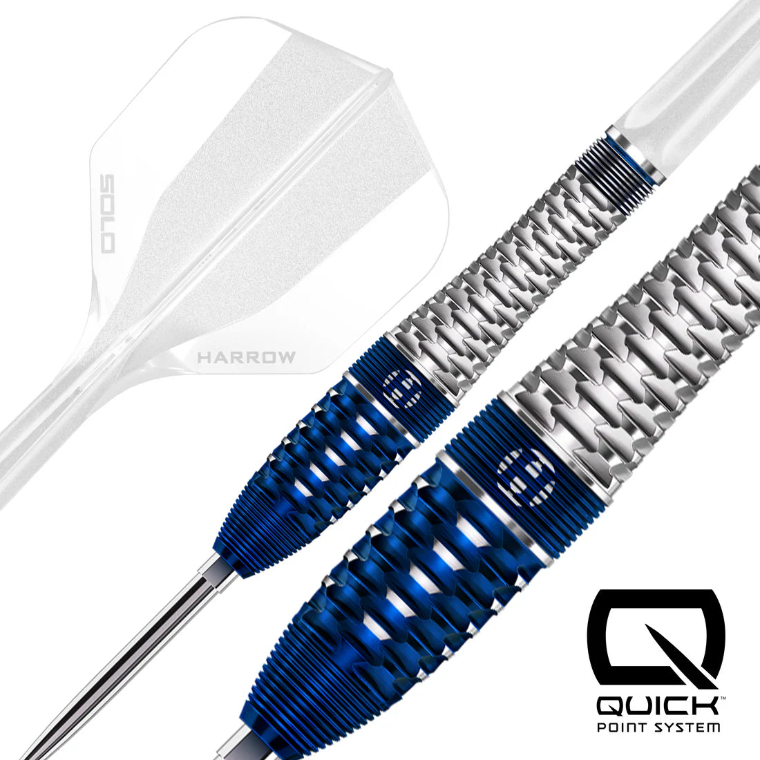 HARROWS GEO 03 90% QUICK POINT STEEL TIP DARTS