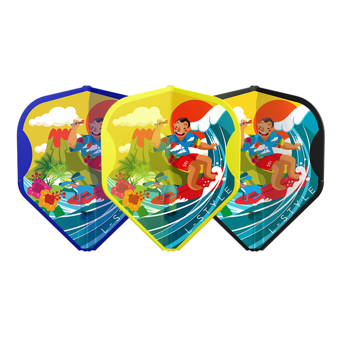 L-STYLE EZ L1 WAYNE MARDLE V1 TYPE A MIX DART FLIGHTS