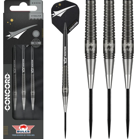 BULL'S NL CONCORD 90% STEEL TIP DARTS