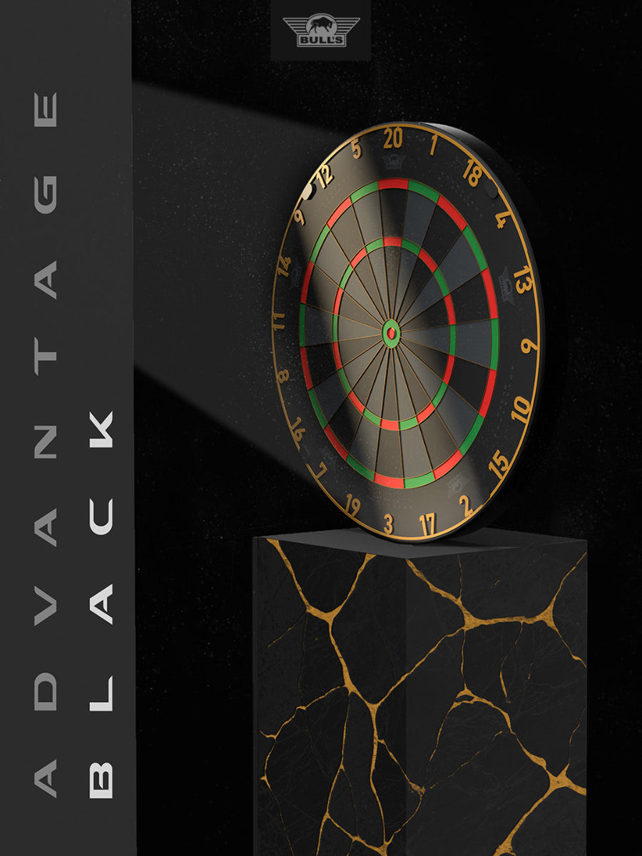  BULL'S NL ADVANTAGE BLACK DARTBOARD