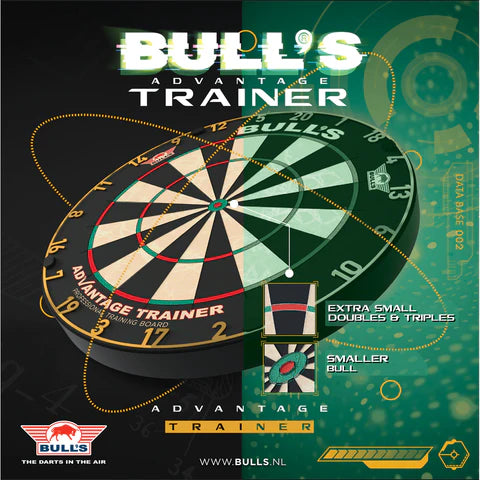 BULL'S NL GOLD ADVANTAGE TRAINER DARTBOARD 1