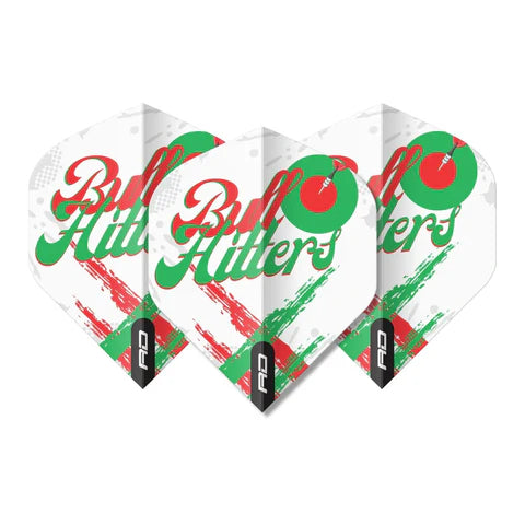 Bull hitters premium white dart flights 1