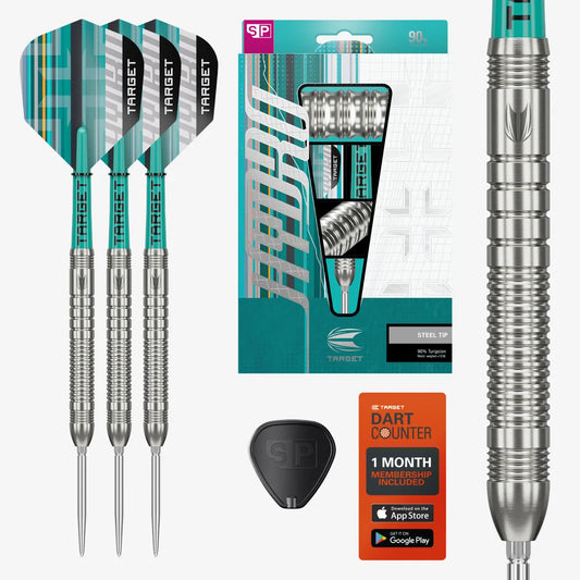 TARGET DARTS HYDRO 03 90% SP STEEL TIP DARTS