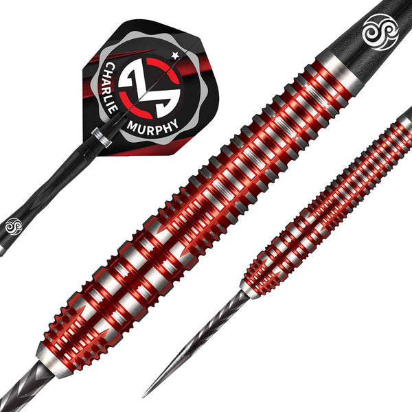 SHOT COLLAB PRO SERIES CHARLIE MURPHY 23G 90% STEEL TIP DARTS