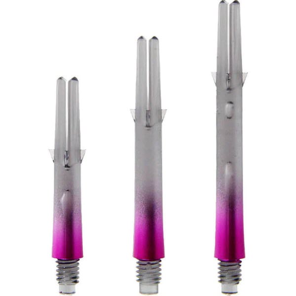 L-STYLE L-SHAFT STRAIGHT LOCK TWO TONE DART SHAFTS