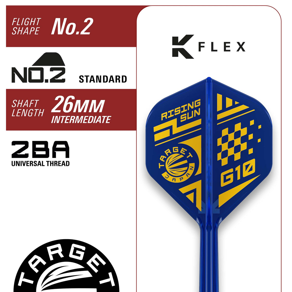 TARGET JAPAN HARUKI MURAMATSU RISING SUN GEN 10 95% SP STEEL TIP DARTS