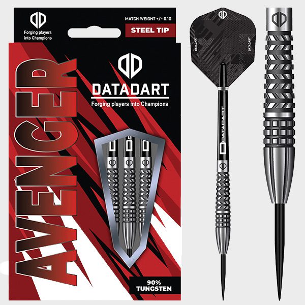 DATADART AVENGER 90% STEEL TIP DARTS