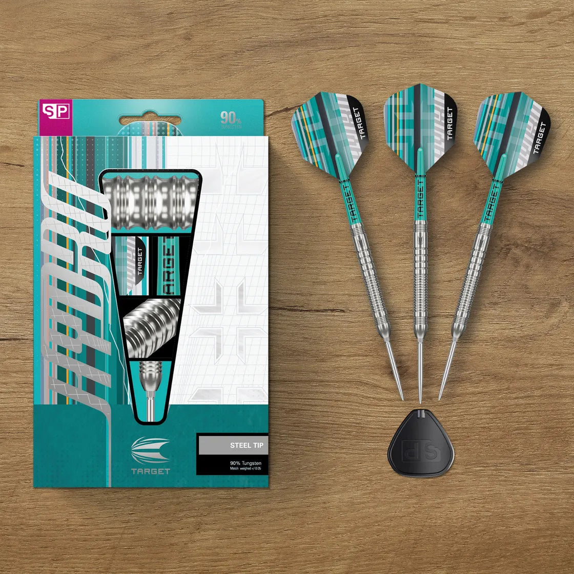 TARGET DARTS HYDRO 03 90% SP STEEL TIP DARTS