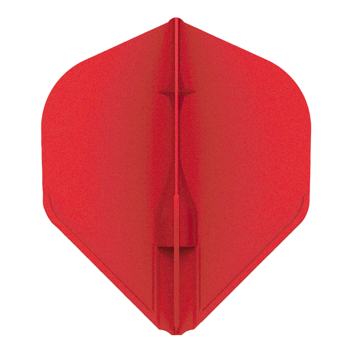 L-STYLE CHAMPAGNE EZ L1 STANDARD RED DART FLIGHTS