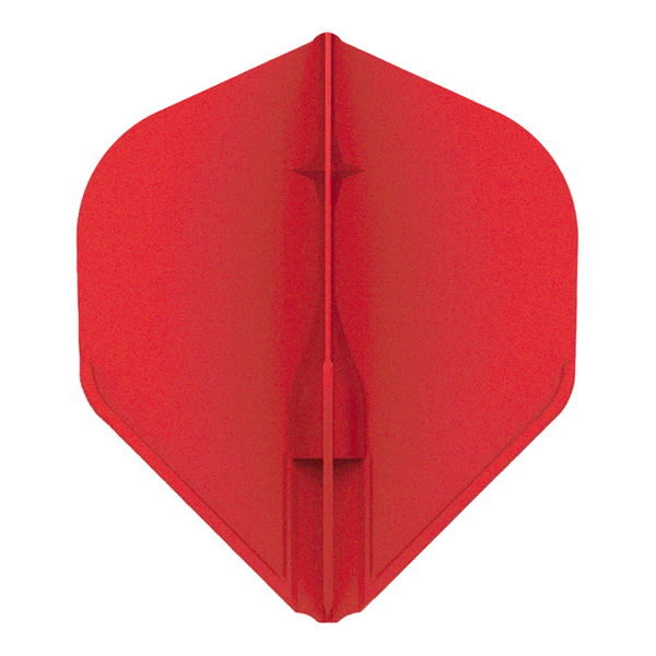 L-STYLE CHAMPAGNE EZ L1 STANDARD RED DART FLIGHTS