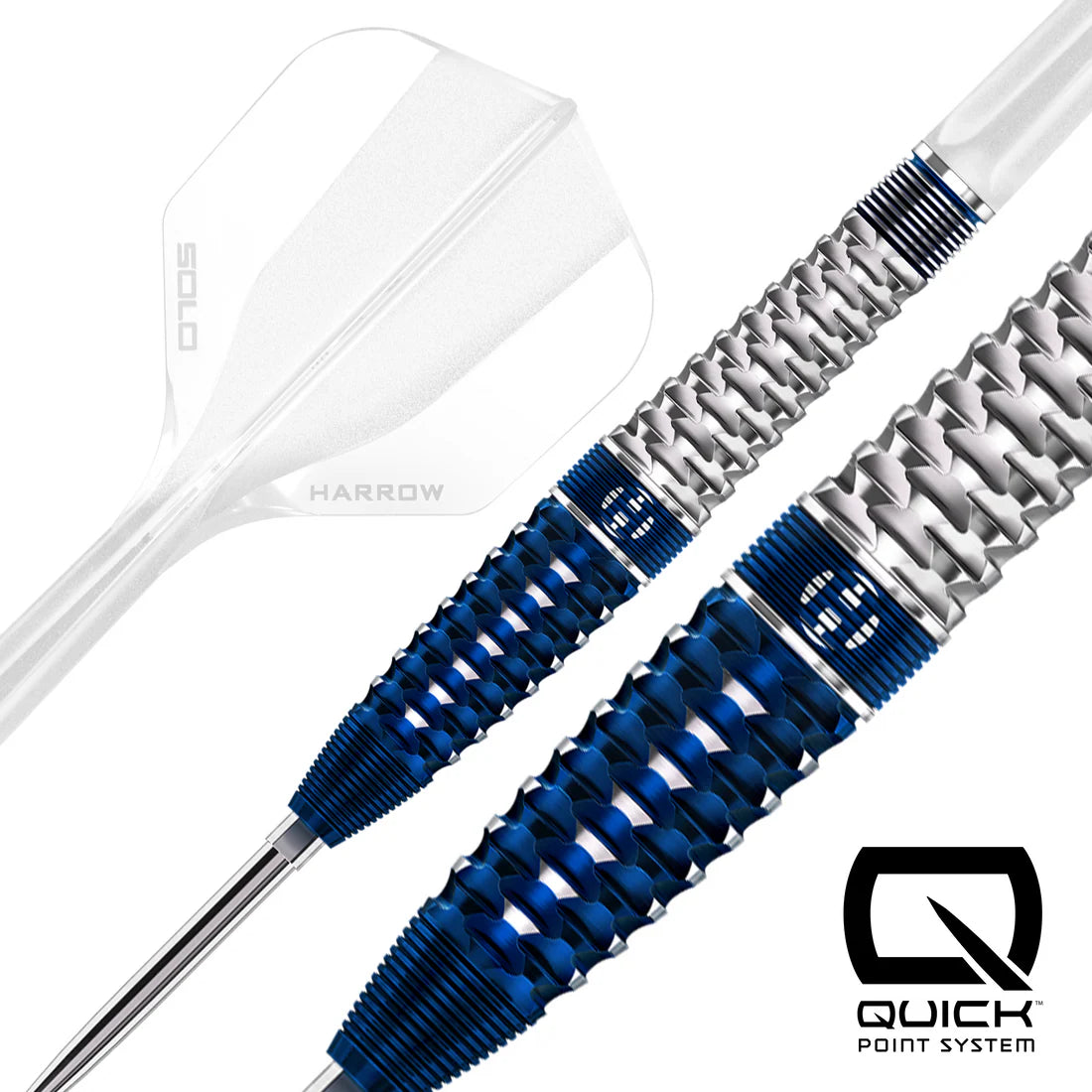 HARROWS GEO 02 90% QUICK POINT STEEL TIP DARTS