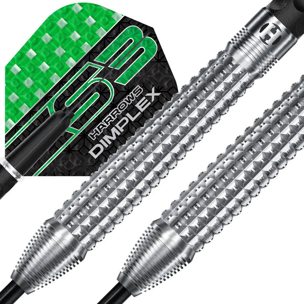 HARROWS DIMPLEX S3 TAPERED PROFILE 90% STEEL TIP DARTS