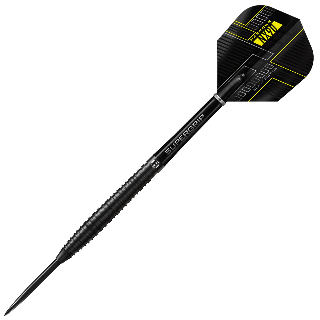 HARROWS NX90 90% BLACK EDITION STEEL TIP DARTS