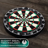 HARROWS QUADRO 240 DARTBOARD - PROFESSIONAL - AFRICAN SISAL