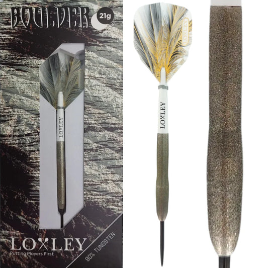 LOXLEY BOULDER 90% STEEL TIP DARTS