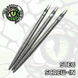JURASSIC STEEL DART POINTS - STEG - **SCREW-IN VERSION**
