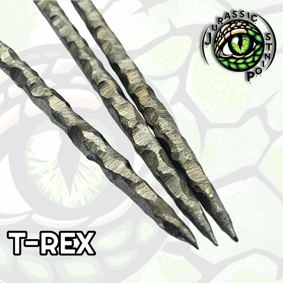 JURASSIC STEEL DART POINTS - T-REX