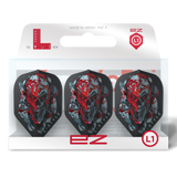 L-STYLE CHAMPAGNE EZ L1 RYAN SEARLE V4 BLACK DART FLIGHTS PACK