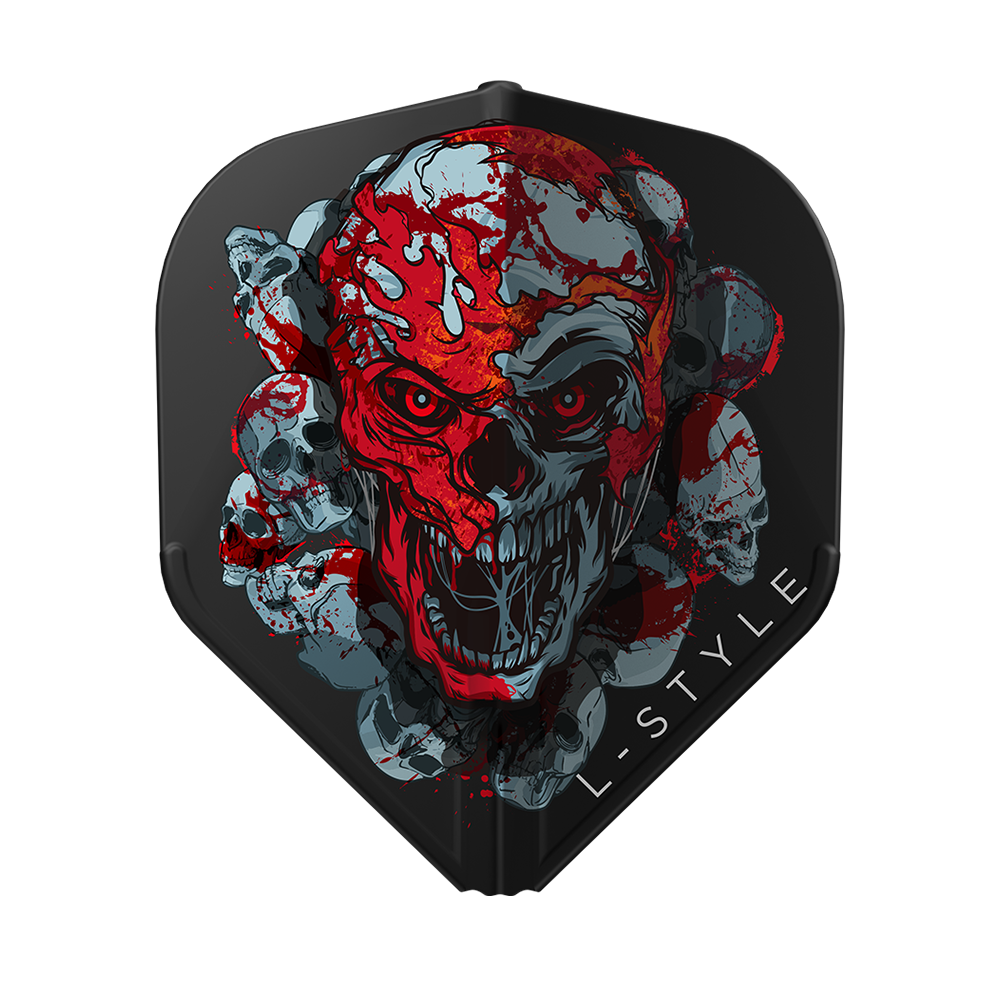 L-STYLE CHAMPAGNE EZ L1 RYAN SEARLE V4 BLACK DART FLIGHTS SINGLE
