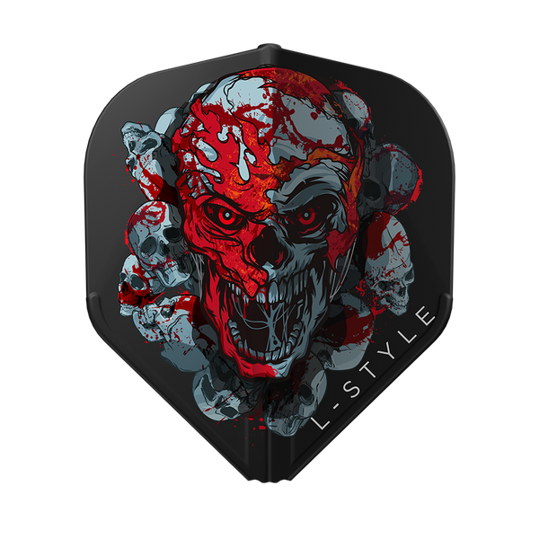 L-STYLE CHAMPAGNE EZ L1 RYAN SEARLE V4 BLACK DART FLIGHTS SINGLE