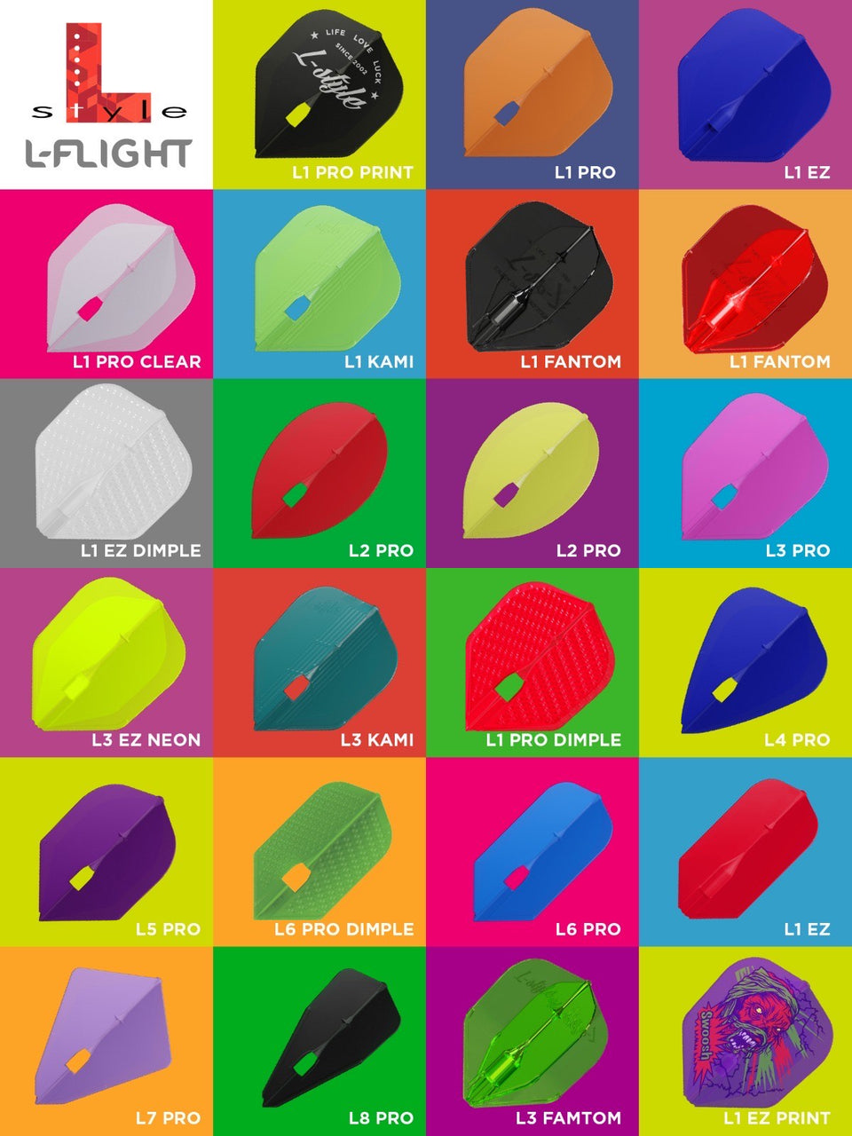  L-STYLE FLIGHT RANGE