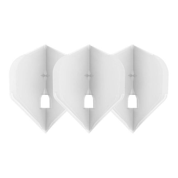 L-STYLE L1 PRO CHAMPAGNE RING STANDARD CLEAR WHITE DART FLIGHTS