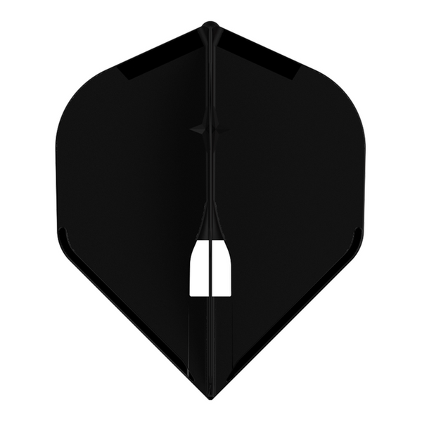 L-STYLE L1 PRO CHAMPAGNE RING STANDARD SOLID BLACK DART FLIGHTS