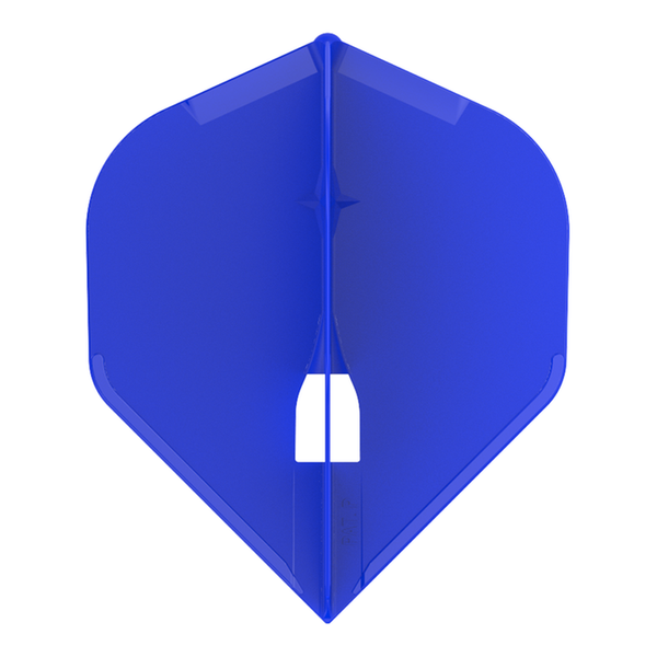 L-STYLE L1 PRO CHAMPAGNE RING STANDARD SOLID BLUE DART FLIGHTS