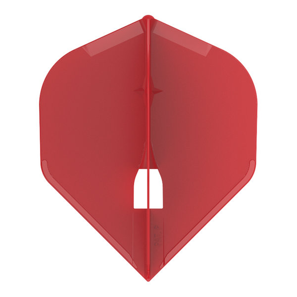 L-STYLE L1 PRO CHAMPAGNE RING STANDARD SOLID RED DART FLIGHTS