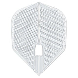 L-STYLE L3 PRO CHAMPAGNE RING DIMPLE CLEAR DART FLIGHTS
