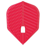 L-STYLE L3 PRO CHAMPAGNE RING DIMPLE RED DART FLIGHTS