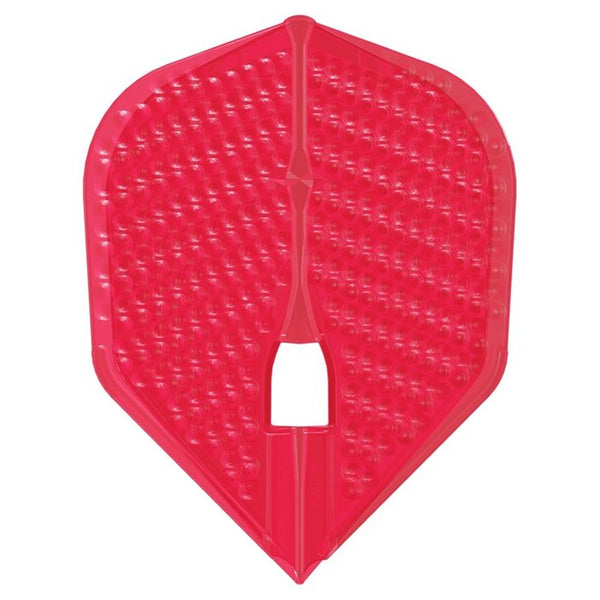 L-STYLE L3 PRO CHAMPAGNE RING DIMPLE RED DART FLIGHTS
