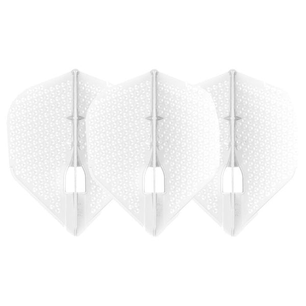 L-STYLE L3 PRO CHAMPAGNE RING DIMPLE WHITE DART FLIGHTS