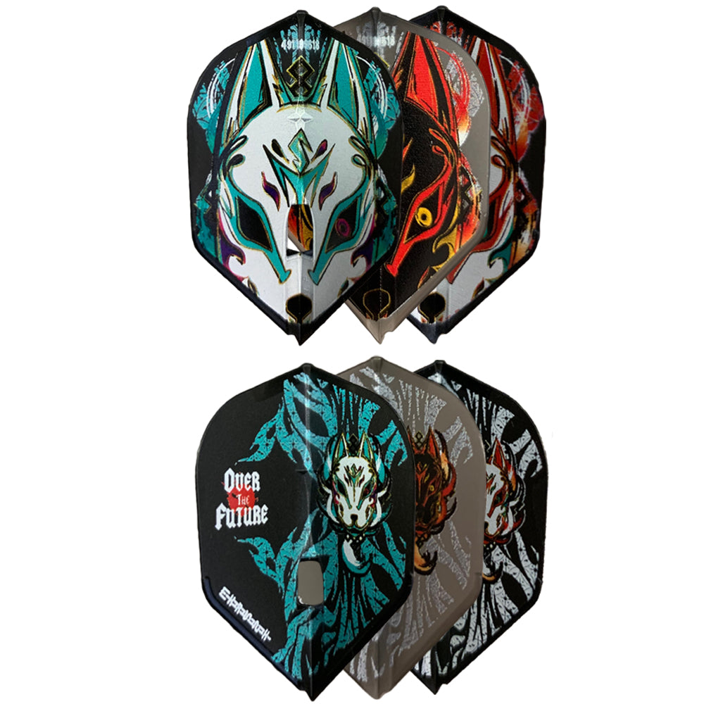 L-STYLE MIKURU SUZUKI L3 PRO V3 MIX DART FLIGHTS BOTH SIDES