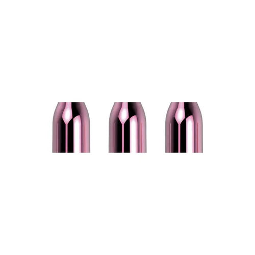 L-STYLE PREMIUM METAL CHAMPAGNE RINGS PINK