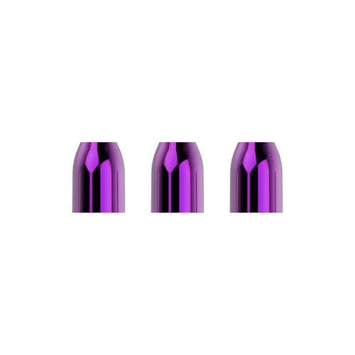 L-STYLE PREMIUM METAL CHAMPAGNE RINGS PURPLE