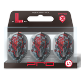 L-STYLE RYAN SEARLE L1 PRO V4 CLEAR BLACK DART FLIGHTS PACK