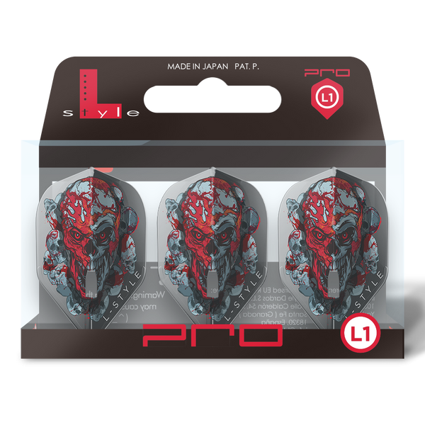 L-STYLE RYAN SEARLE L1 PRO V4 CLEAR BLACK DART FLIGHTS PACK