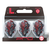 L-STYLE RYAN SEARLE L1 PRO V4 CLEAR WHITE DART FLIGHTS PACK