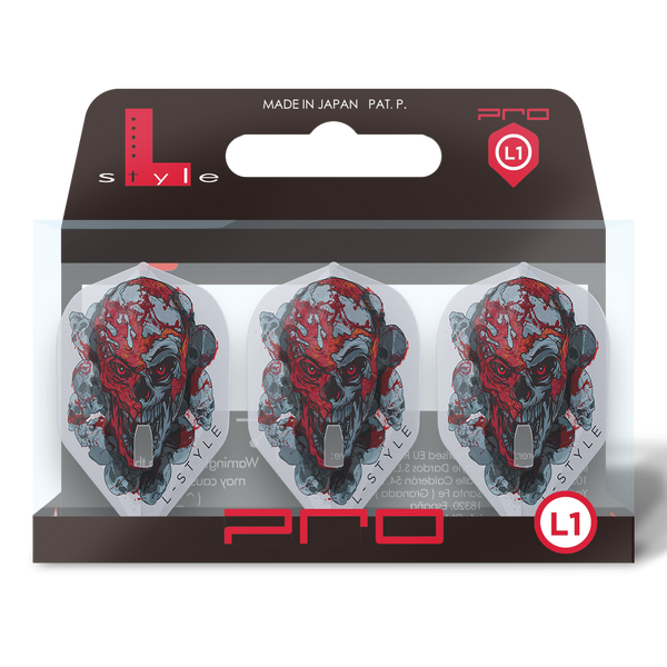 L-STYLE RYAN SEARLE L1 PRO V4 CLEAR WHITE DART FLIGHTS PACK