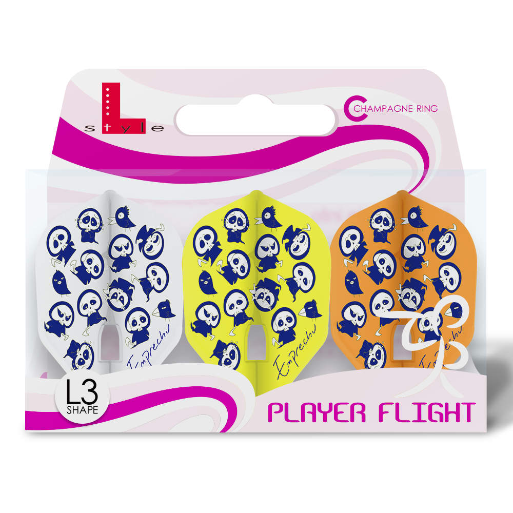 L-STYLE YUKIE SAKAGUCHI L3 PRO MIX DART FLIGHTS TRIO PACK
