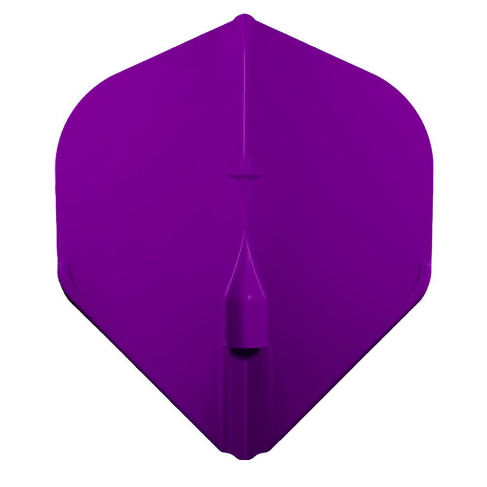 L-STYLE CHAMPAGNE EZ L1 STANDARD DEEP PURPLE DART FLIGHTS