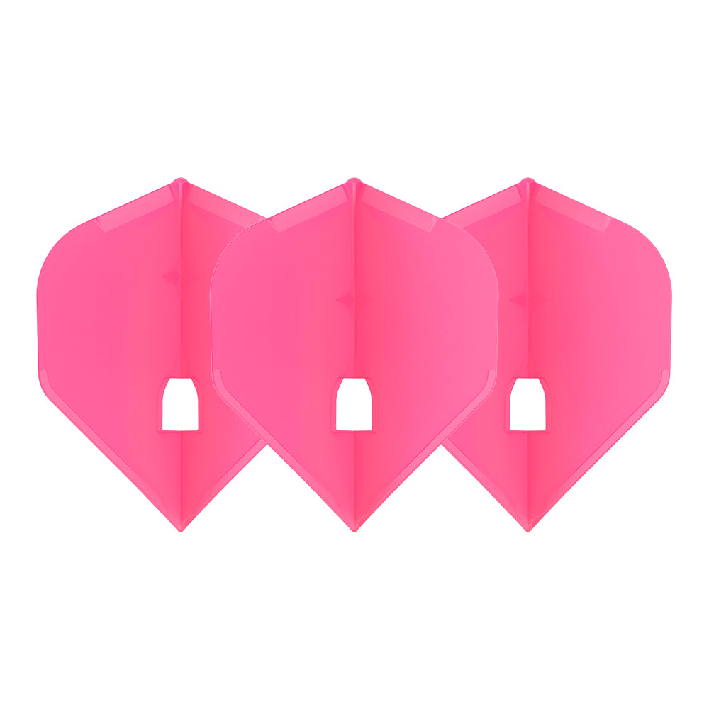 L-STYLE L1 PRO CHAMPAGNE RING STANDARD HOT PINK DART FLIGHTS