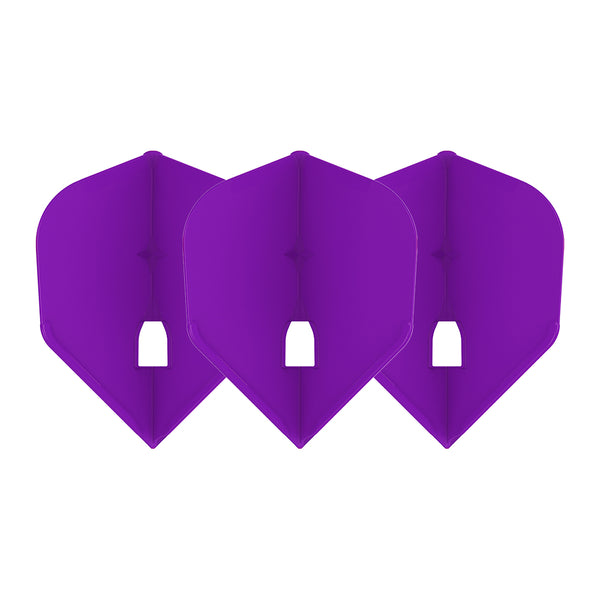 L-STYLE L3 PRO CHAMPAGNE RING DEEP PURPLE DART FLIGHTS