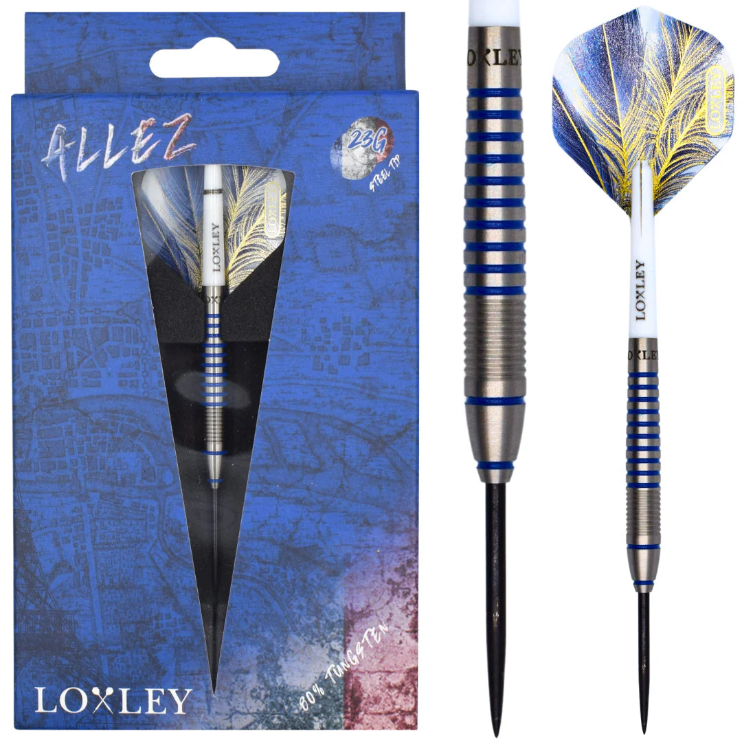 LOXLEY ALLEZ 23G 80% STEEL TIP DARTS