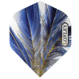 LOXLEY BLUE AND GOLD FEATHER FLIGHTS (1 SET)